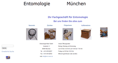 Desktop Screenshot of ento-meier.de